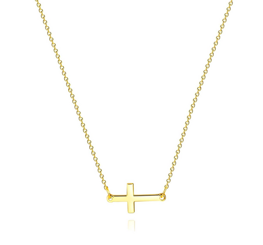 Gold Cross Necklace