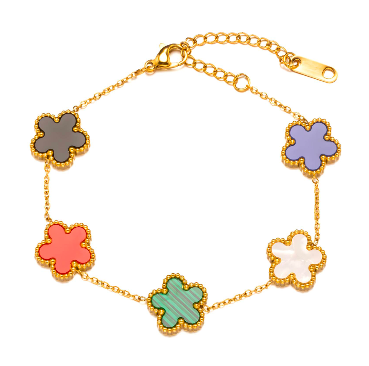 Raimbow Flower Bracelet