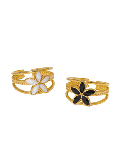 Floral Gold Ring