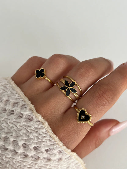 Floral Gold Ring