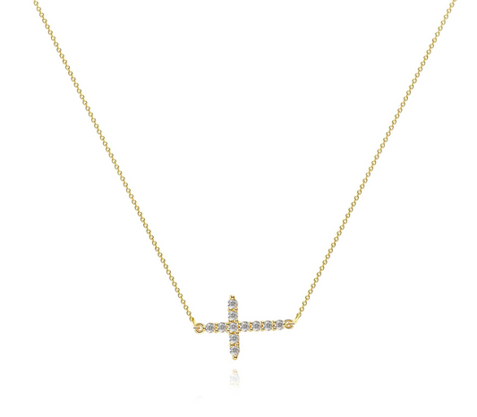 Cross Diamond Necklace