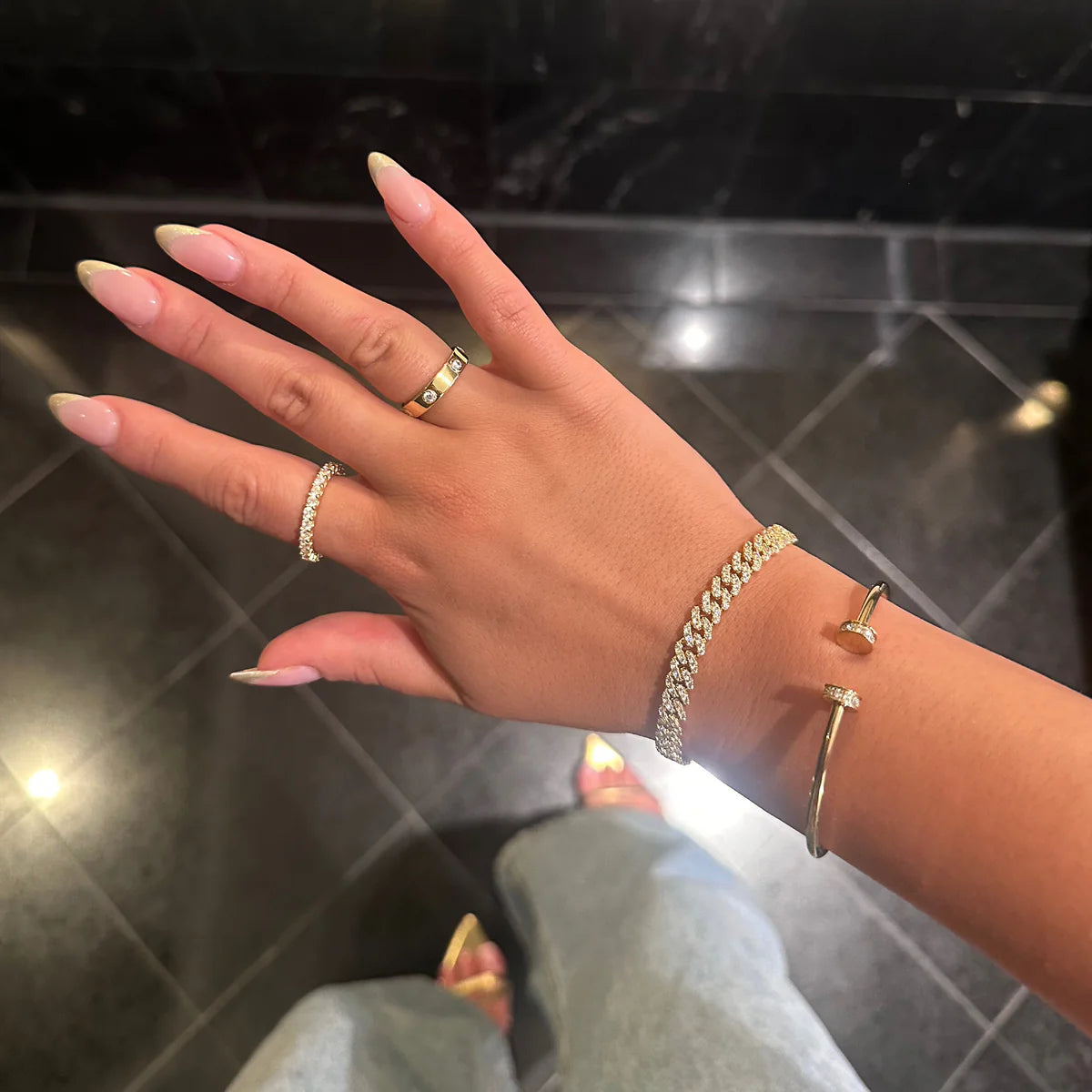 Timeless Crystal Band Ring