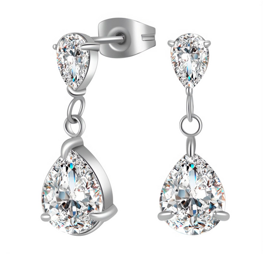 Dazzling Teardrops Earrings