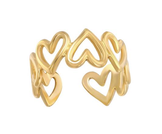 Hearts Ring